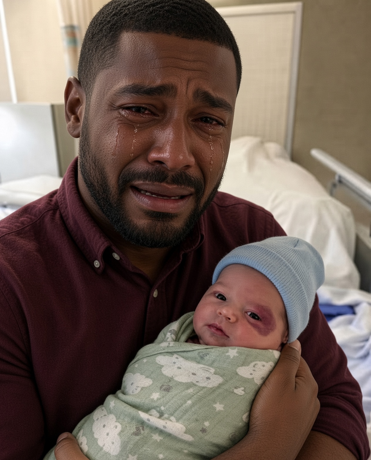 I Had Hardly Recovered from a Brutal Delivery – When My Husband Looked at Our Newborn Daughter, He Froze and Asked the One Question I Never Expected to Hear