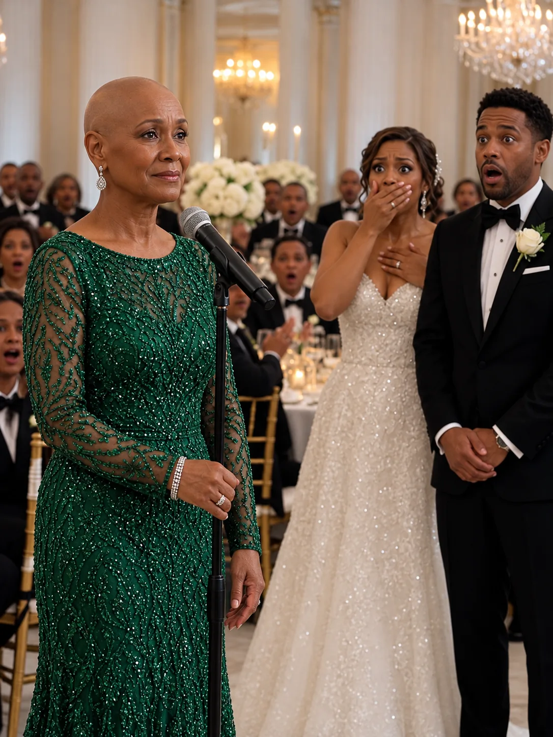 My Son’s Bride Shaved My Head Before the Wedding—Then I Took the Microphone and Stopped $120 Million