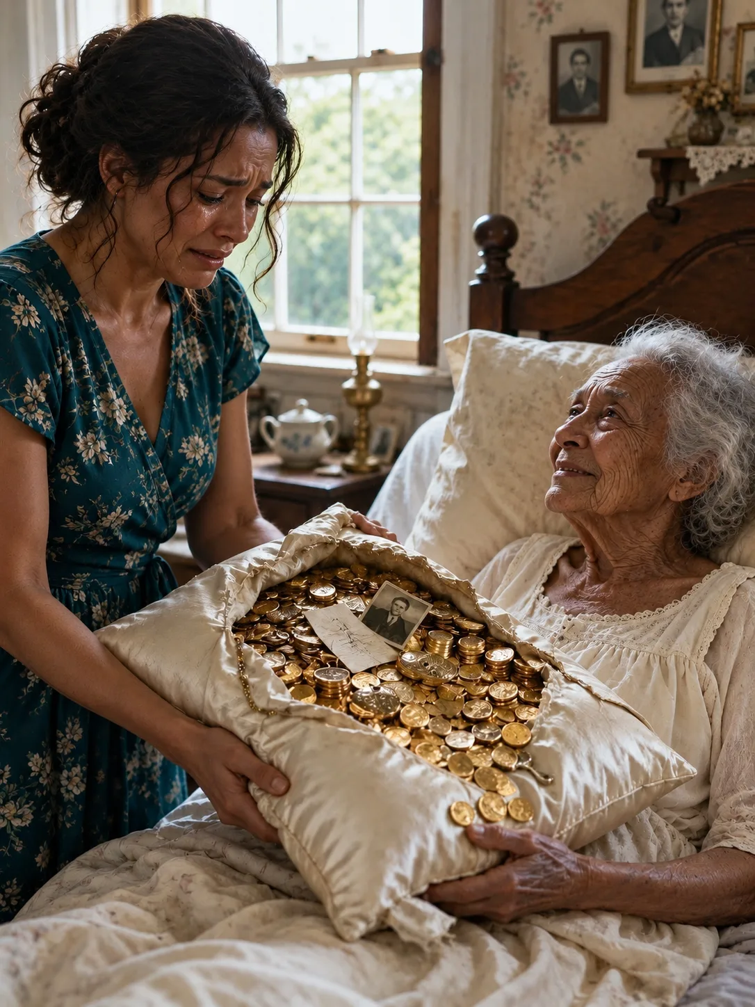 I Cared for My Mother-in-Law for 12 Years—The Secret Inside Her Torn Pillow Left Her Children Speechless