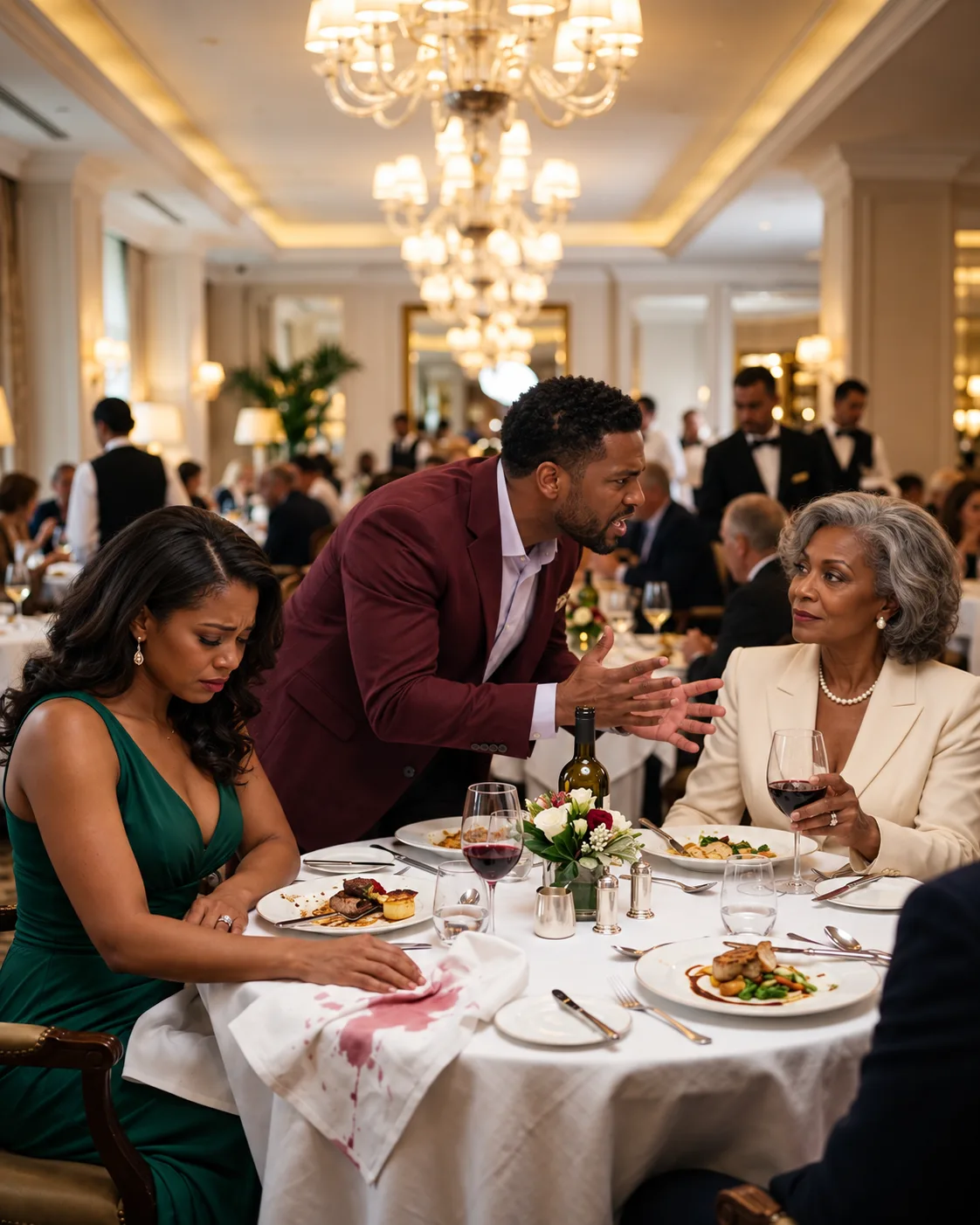 My Husband Threw Wine in My Face Over Dinner—Then the Police Heard What His Mother Said