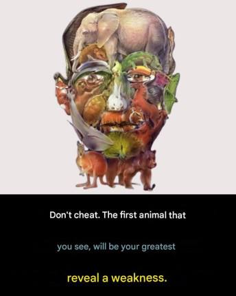 The first animal you spot in this horoscope reveals your “greatest weakness.”