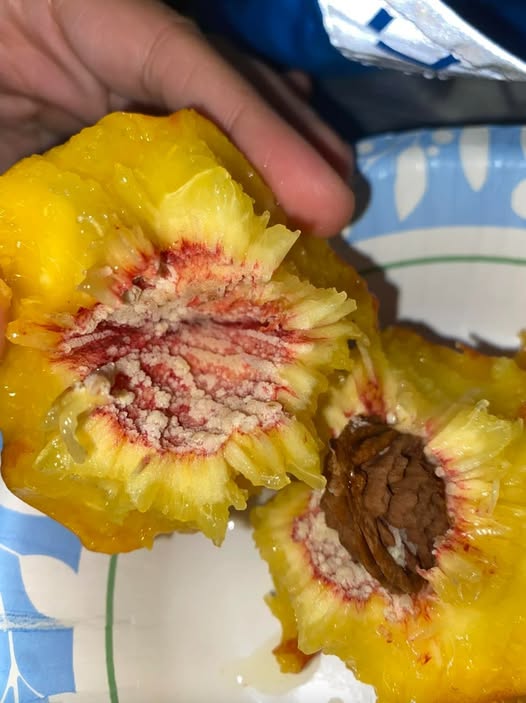 The White Stuff on Your Peach Pit – What Is It and Should You Be Worried?