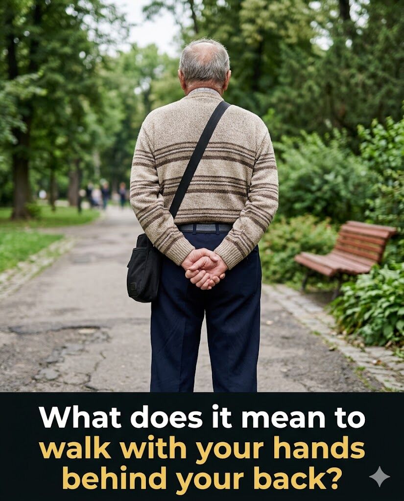 What It Means When You Walk With Your Hands Behind Your Back