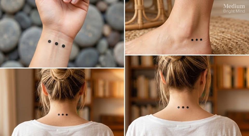 If You See Someone With a 3-Dot Tattoo… Here’s What It REALLY Means (Most People Get It Wrong)
