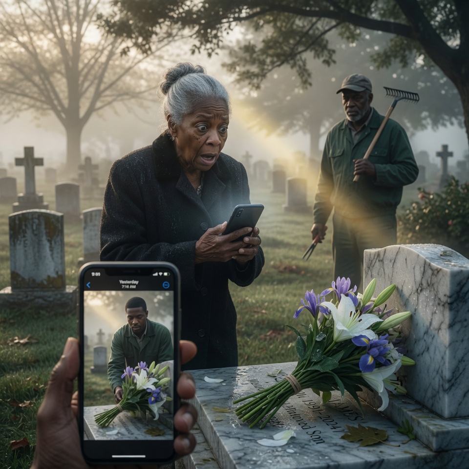 A Stranger Left Flowers at My Husband’s Grave Every Week — One Day I Found Out Who It Was, and I Was Left Speechless