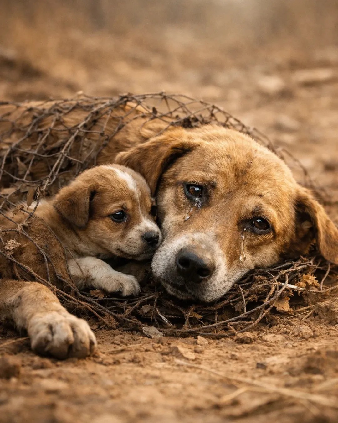 They Left Her Trapped to Die… And What Her Puppy Did Surprised Everyone…