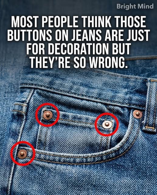 The Real Purpose Behind the Small Metal Details on Jeans