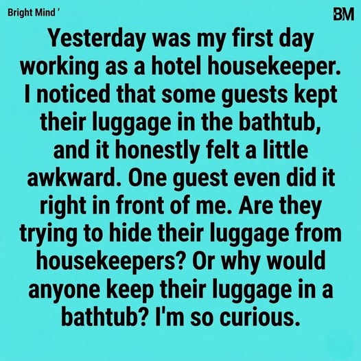 Why You Should Put Luggage in Your Hotel Room’s Bathtub