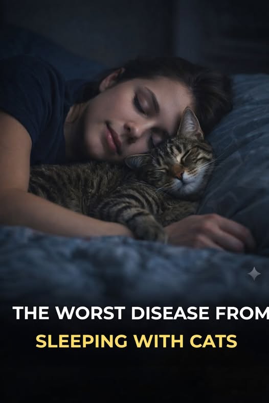 Do You Sleep With Your Cat? You Could Be At Risk For This Silent, Deadly Disease