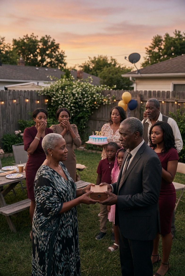 On My 73rd Birthday, My Husband Revealed His Secret Family to the World, Expecting Applause and Sympathy—But What He Didn’t Know Was That I Had Already Prepared a Gift That Would Strip Away His Illusion of Power, Expose Decades of Deception, and Leave His Carefully Built Double Life Shaking in His Hands