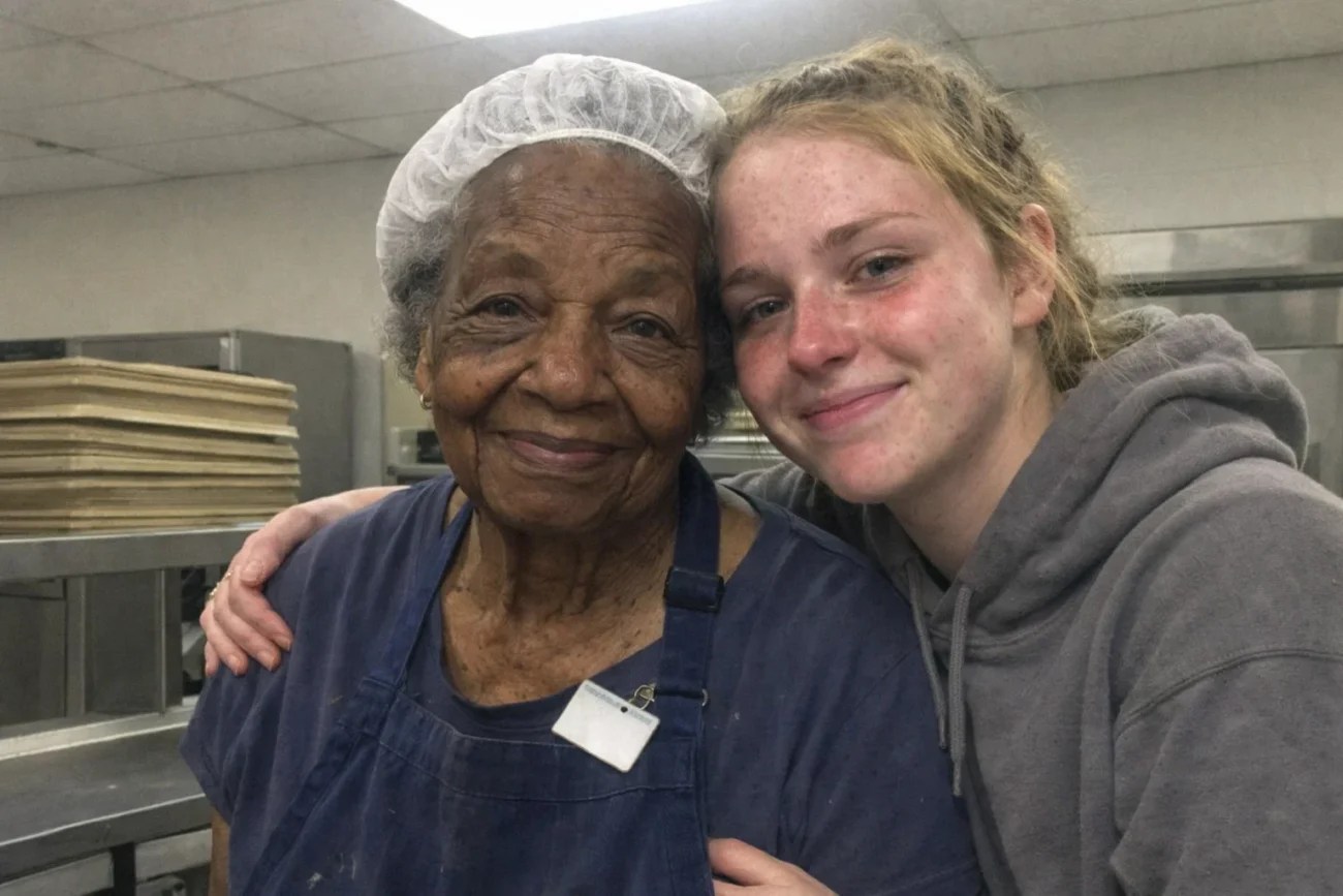 The Lunch Lady’s Granddaughter: The Silence That Broke a High School Graduation