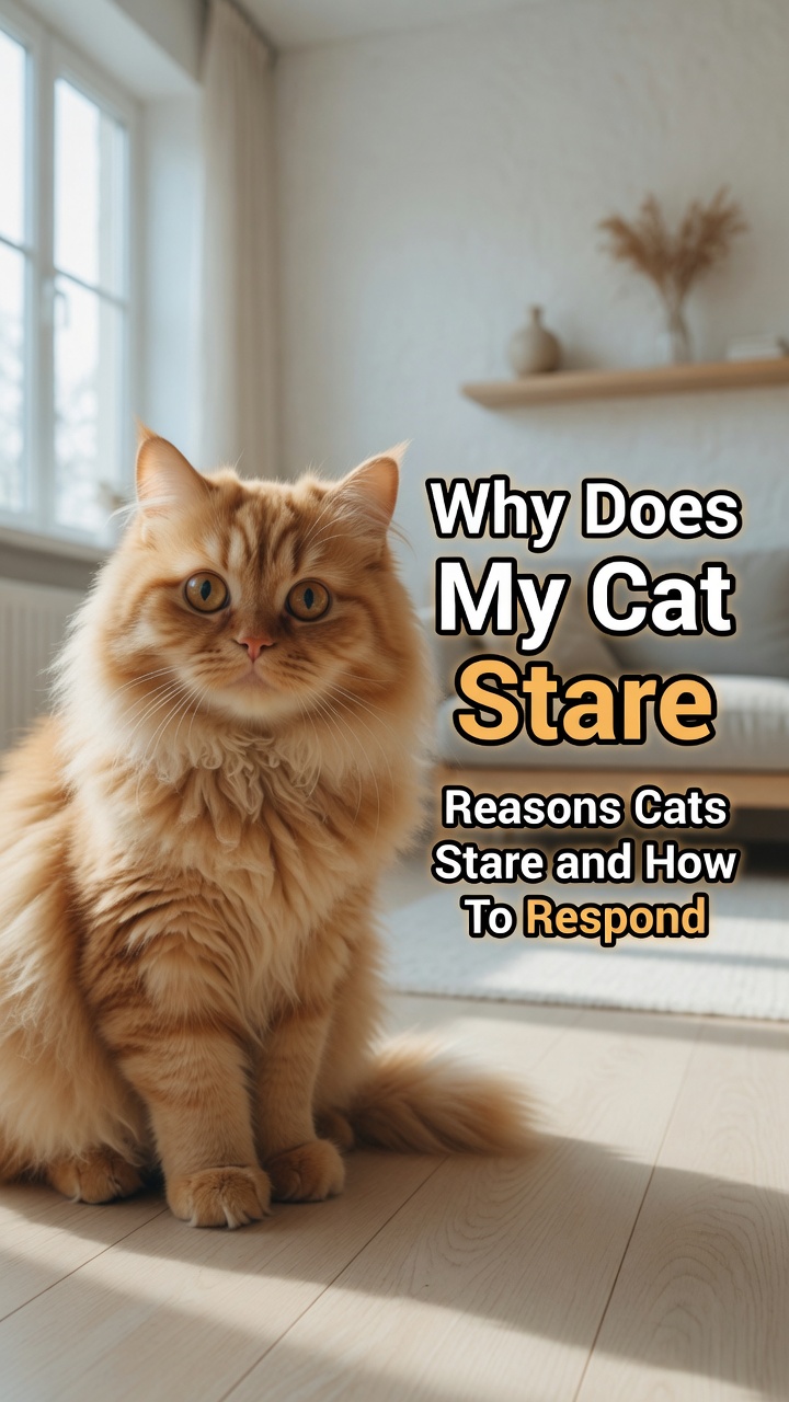 Why Does My Cat Stare at Me? 6 Reasons Cats Stare and How To Respond