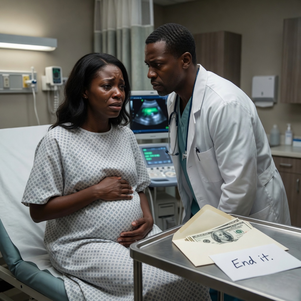 My husband d.i.e.d in a plane crash when I was 5 months pregnant. My MIL took my stepdaughter and threw me out with an envelope of cash, saying, “End it.” But the doctor, after the ultrasound, whispered, “Your husband is alive. Trust me.”...