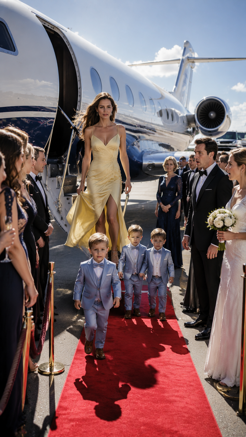 PART 2 END MY EX'S MOTHER INVITED ME TO HIS LUXURY WEDDING SO EVERYONE COULD WATCH ME BE HUMILIATED—BUT I WALKED IN WITH THE THREE CHILDREN HE NEVER KNEW WERE HIS... THEN MY LITTLE DAUGHTER ASKED ONE INNOCENT QUESTION THAT BROUGHT THE ENTIRE CEREMONY TO A COMPLETE STOP