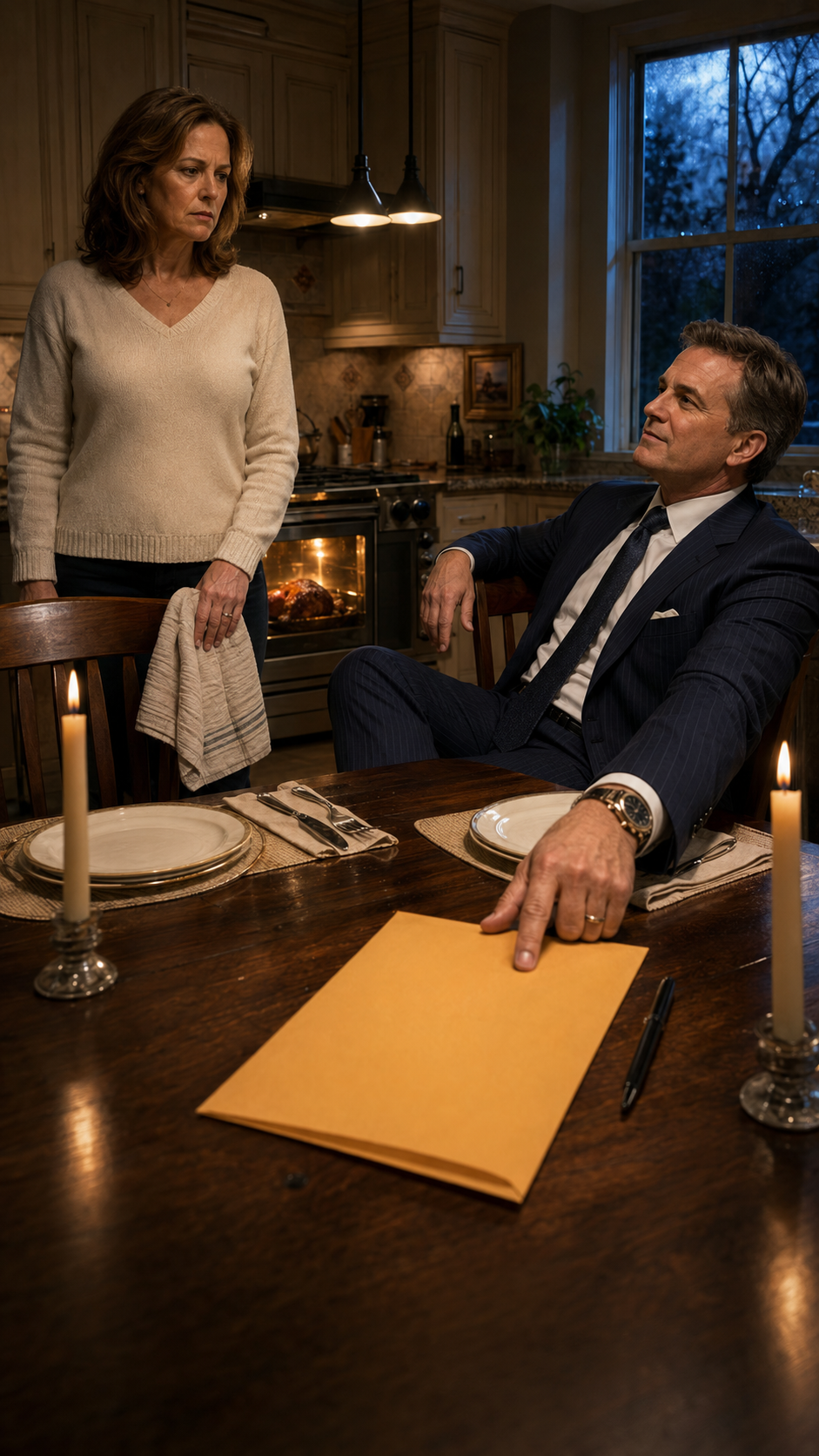 MY HUSBAND SLID THE DIVORCE PAPERS ACROSS THE TABLE WITH A SMILE. “ACCEPT MY MISTRESS, OR WE’LL BREAK UP.”