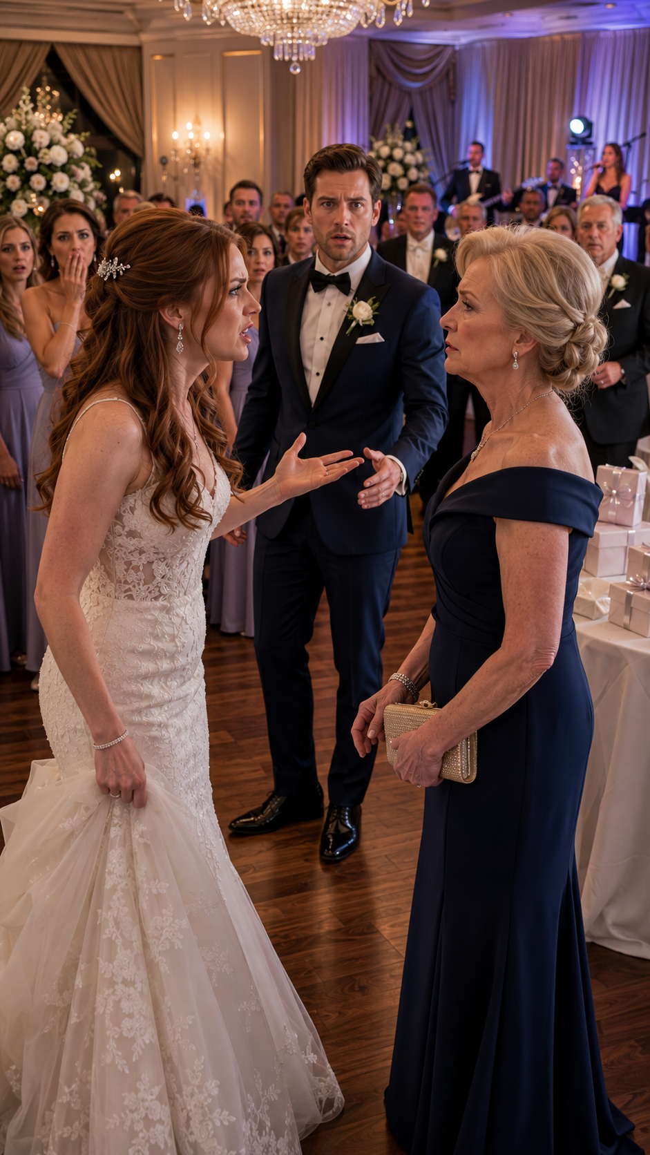 AT MY SON’S WEDDING IN SEATTLE, THE BRIDE LOOKED ME DEAD IN THE EYES AND SAID, “STARTING TOMORROW, YOU’RE NO LONGER PART OF THIS FAMILY. I’M THE BOSS NOW—NOT YOU