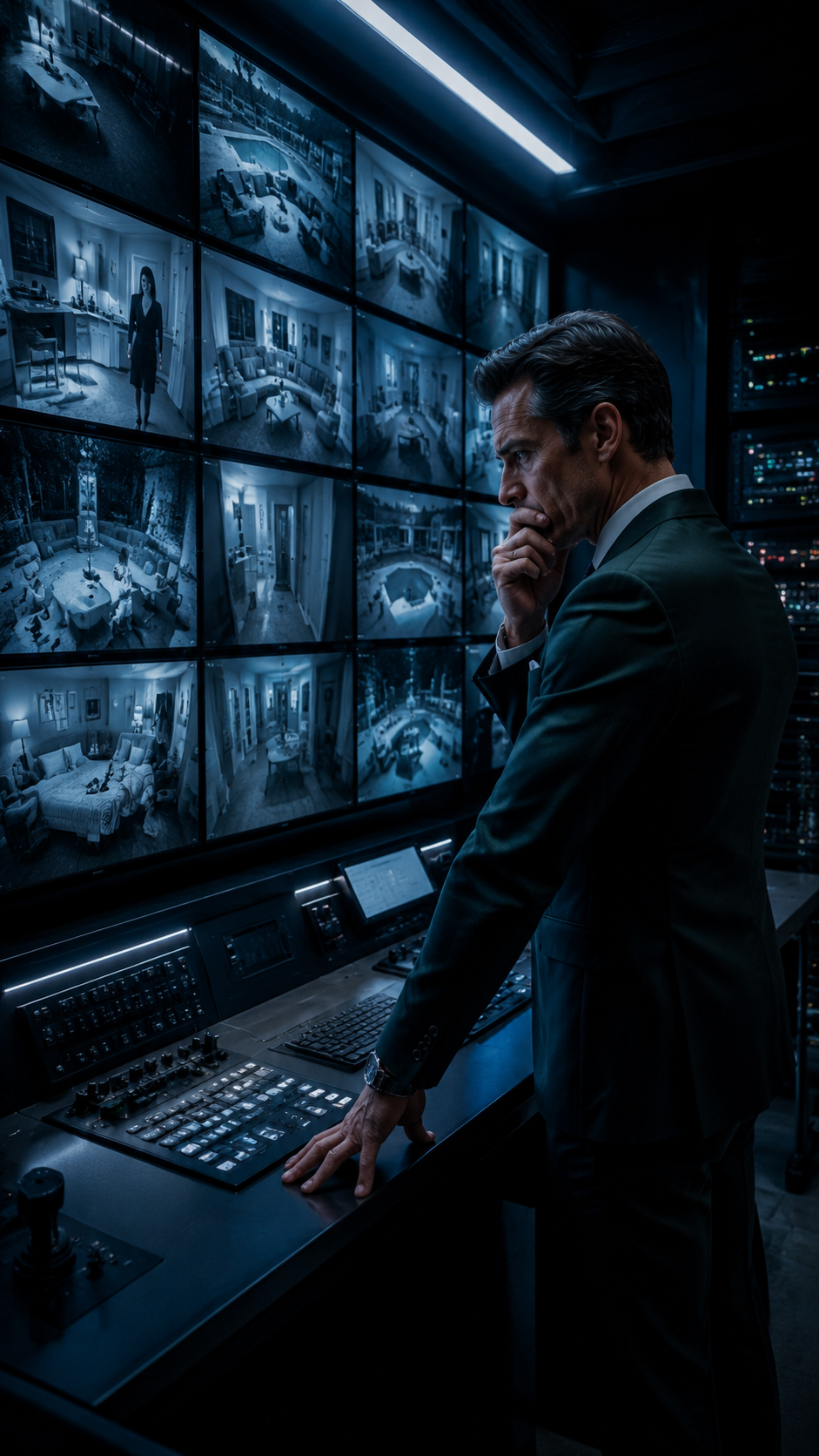 PART 2 END THE BILLIONAIRE PRETENDED TO GO TO EUROPE... BUT WHAT HE SAW ON THE HIDDEN CAMERAS BETWEEN HIS HOUSEKEEPER AND HIS DAUGHTERS LEFT HIM FROZEN