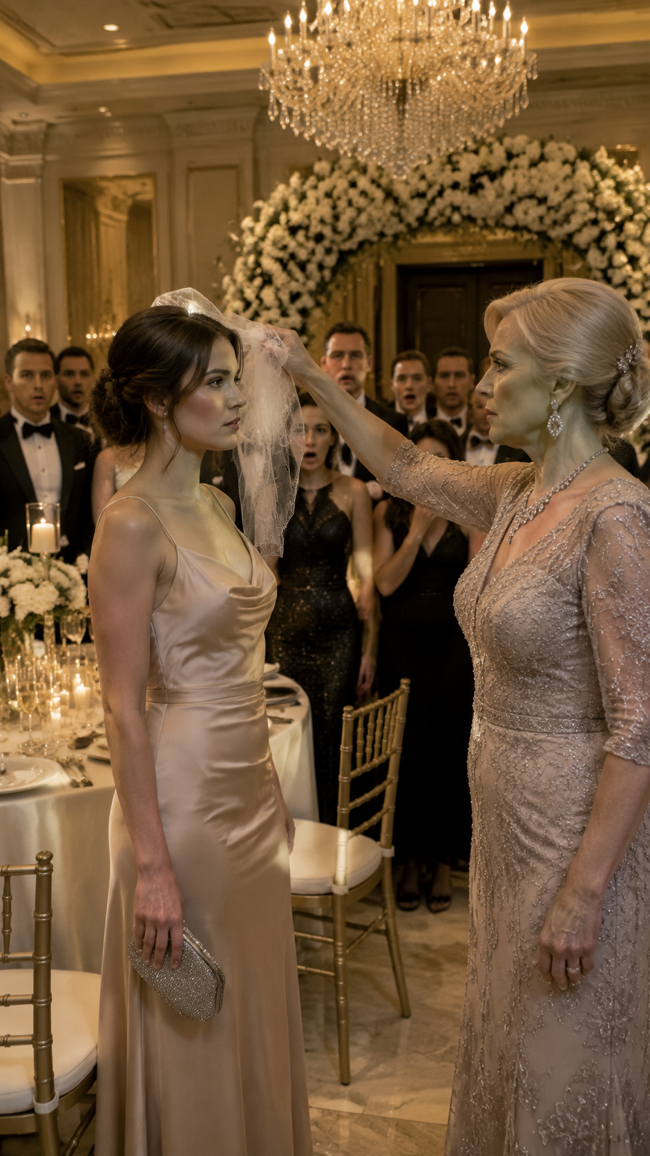 THE S:LAP ECHOED LOUDER THAN THE MUSIC—AND THE WEDDING STOPPED BREATHING.