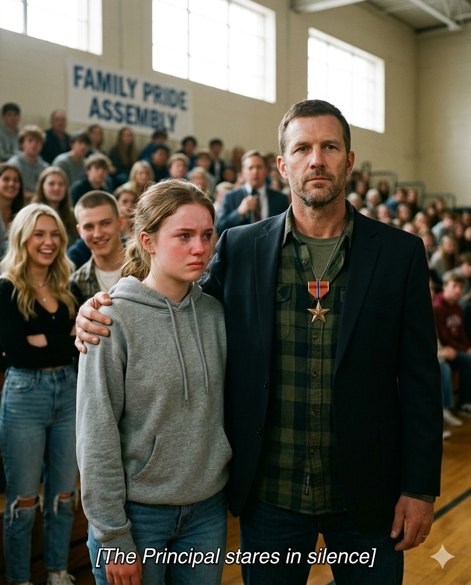“Classmates Mocked Black Student About Her Stepfather — Until They Saw the Medal Around His Neck”