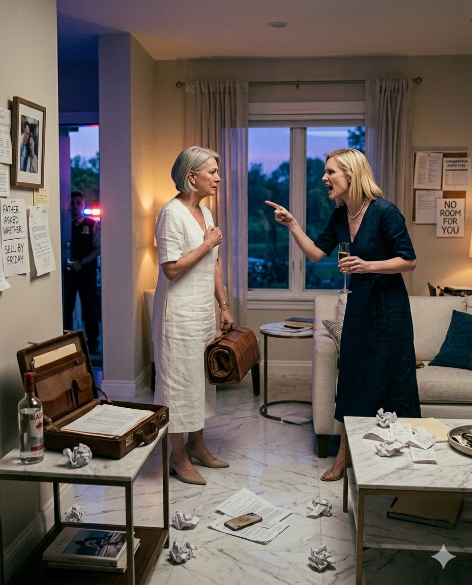"I wanted to relax at my beach house, but my daughter-in-law was already inside with her whole family and said: 'Why did that old leech show up here? No room for you!' I smiled: 'It's okay, dear. But what I did made her life a nightmare...'" - Royals