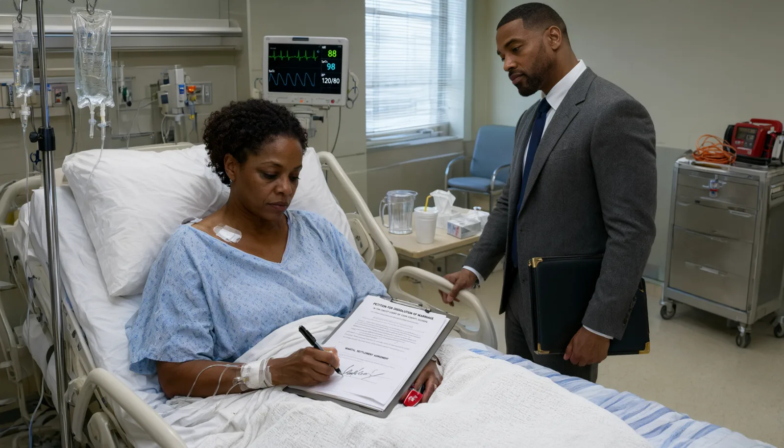 The Divorce Papers Before Surgery