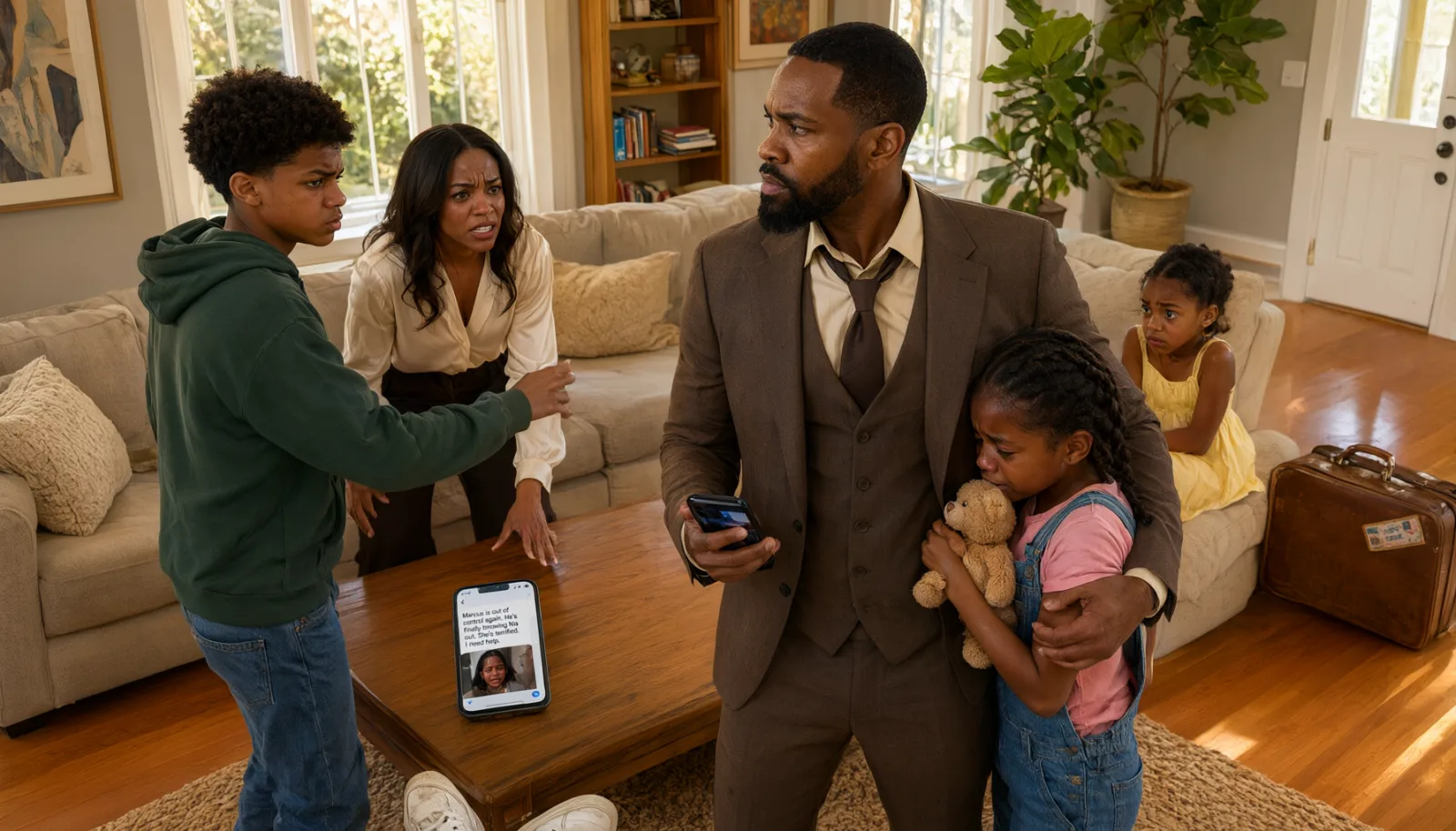 The Old Suitcase by the Door