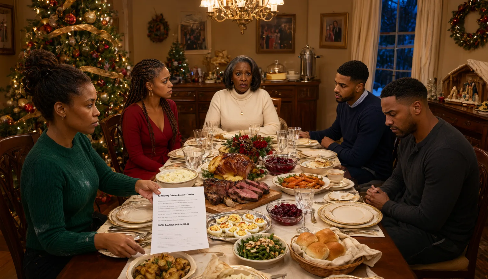The Christmas Dinner She Promised