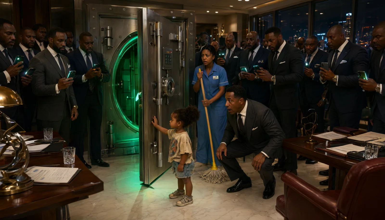 The Vault a Three-Year-Old Opened
