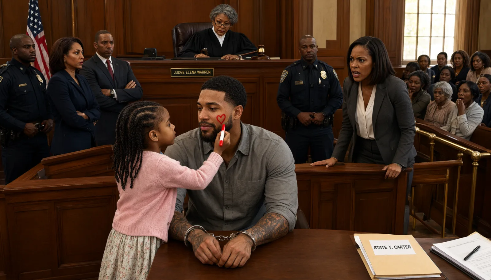 The Red Heart in the Courtroom