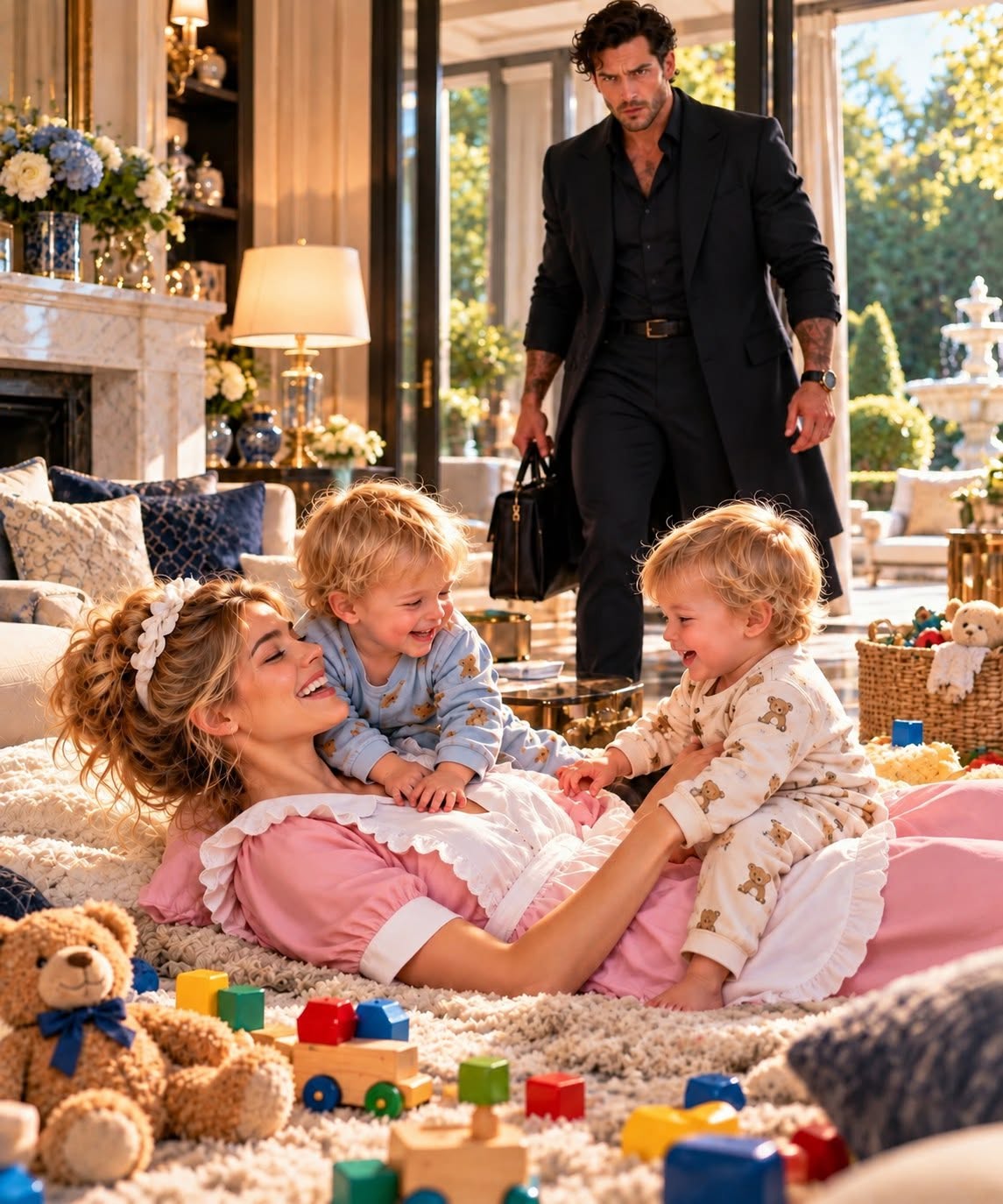 "My housekeeper warned me that our nanny did terrible things to my one-year-old twin sons whenever I left home. So I faked a business trip to Geneva, secretly returned to my Washington mansion, and prepared myself for the worst. But when I walked into the living room, my boys were laughing for the first time in months—and what they called their nanny made my blood run cold.