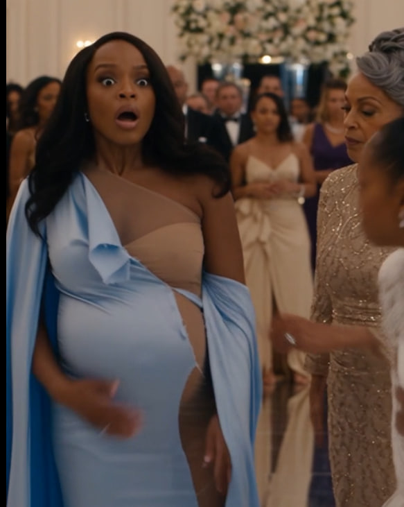 "My mother-in-law violently tore my maternity dress at a wedding to search me for a missing ring. When my own husband handed her my purse, I called my powerful father to destroy them.