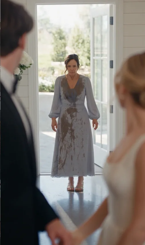 The music died the moment Daniel’s mud-streaked mother appeared in the ballroom—and the bride looked terrified to see her.