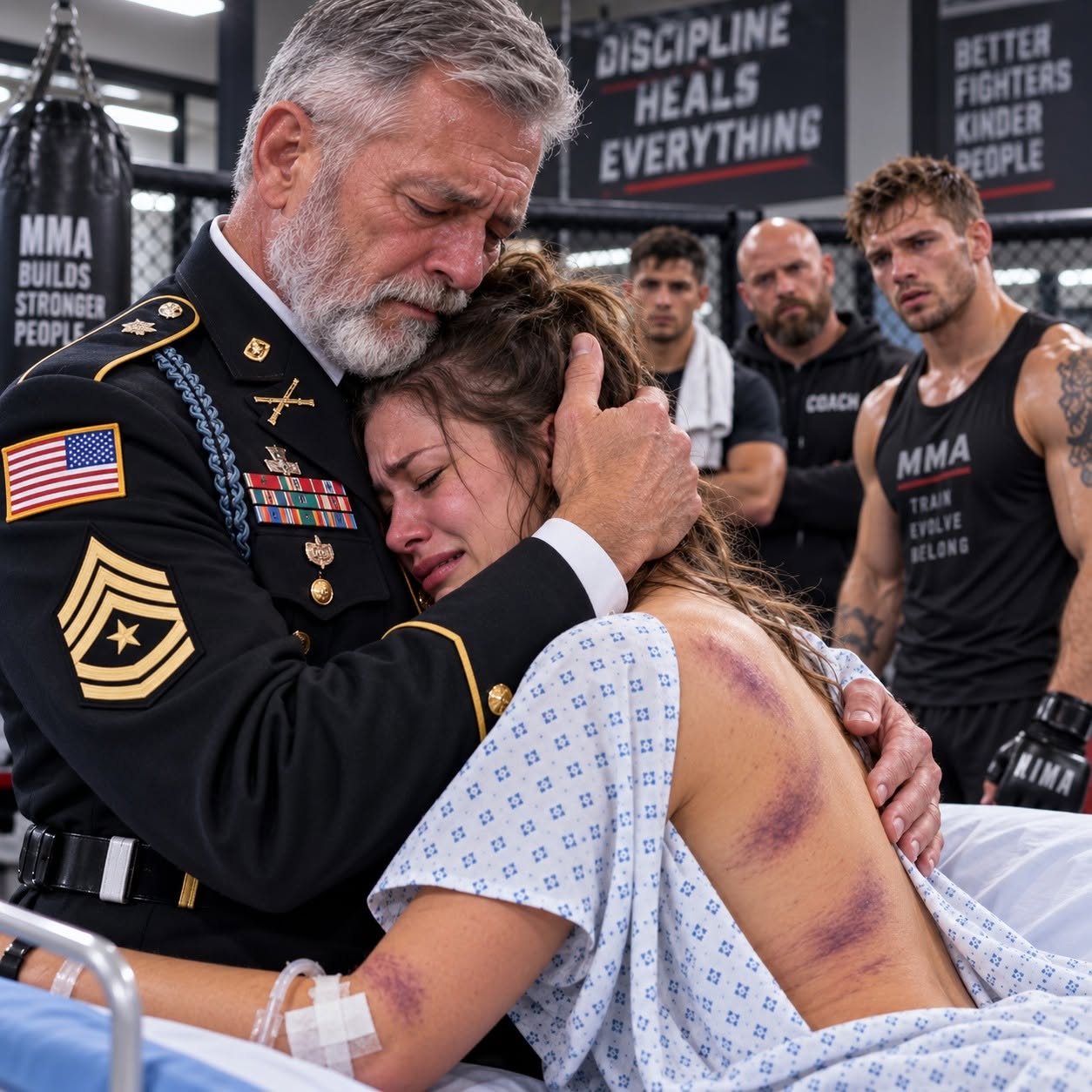 My daughter’s MMA boyfriend put her in the ER with broken ribs and a concussion, then looked me in the eye and said, “She needed to learn some respect.”