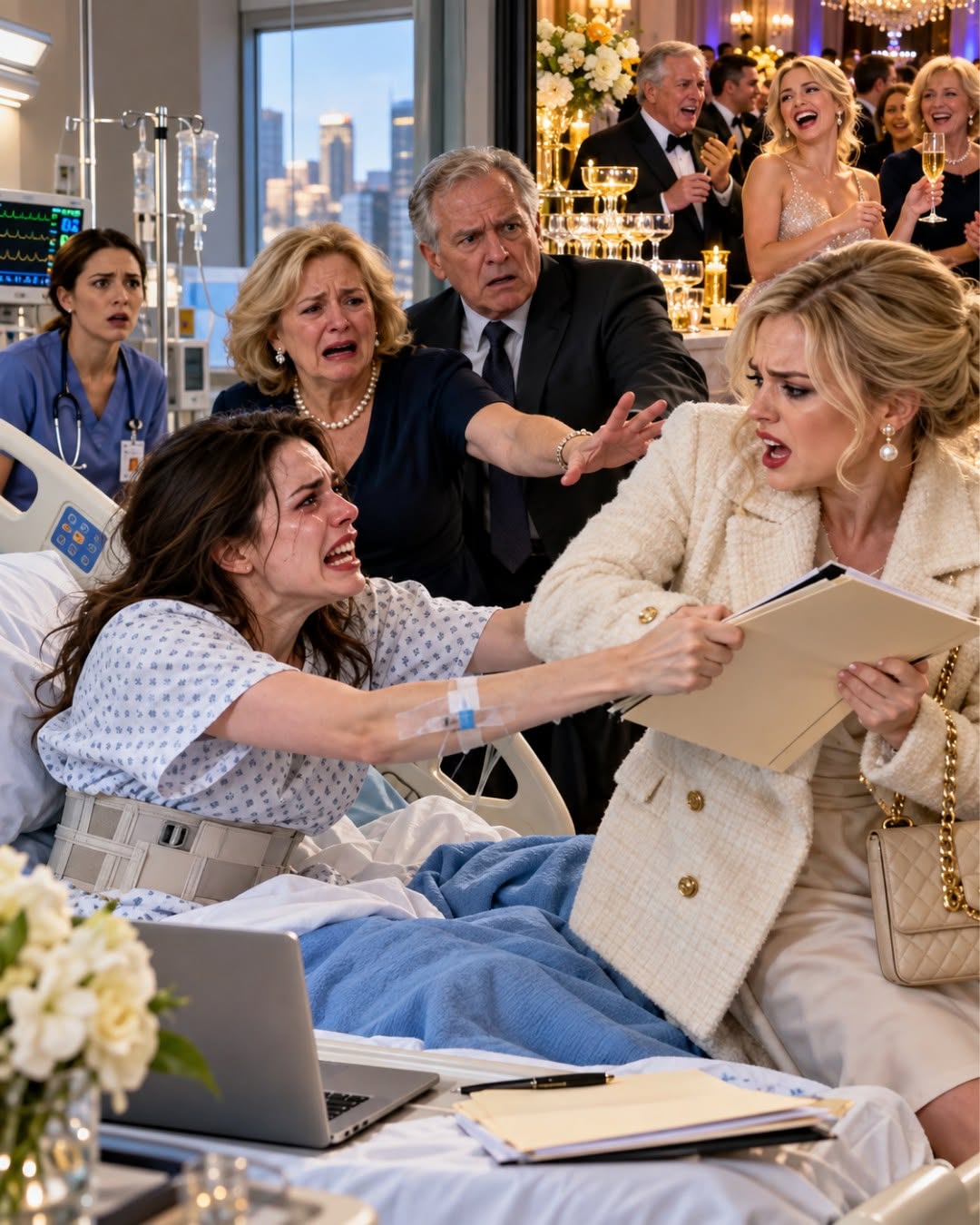 Days after my major spinal surgery, Mom called and whispered, "I hope you understand why we couldn't be there." With tears in my eyes, I replied, "I understand perfectly. My sister's party mattered more to you!" She froze and couldn't say another word.