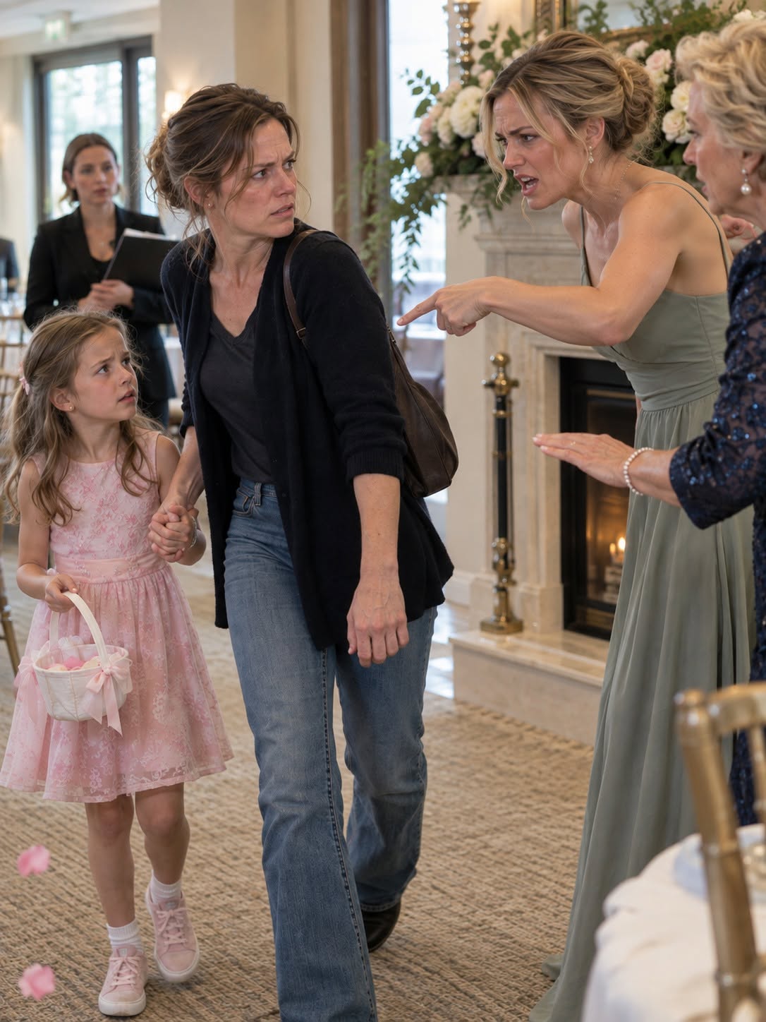 My sister called my seven-year-old daughter “too annoying” and cut her from the wedding she’d asked her to join. Mom told me not to bring Ren at all, while still planning to enjoy the $30,000 Christmas trip I had bought for our family. Then I learned she had promised my daughter’s seat to the groom’s mother. I canceled every ticket and the house, but Mom said she’d see me at the airport anyway...