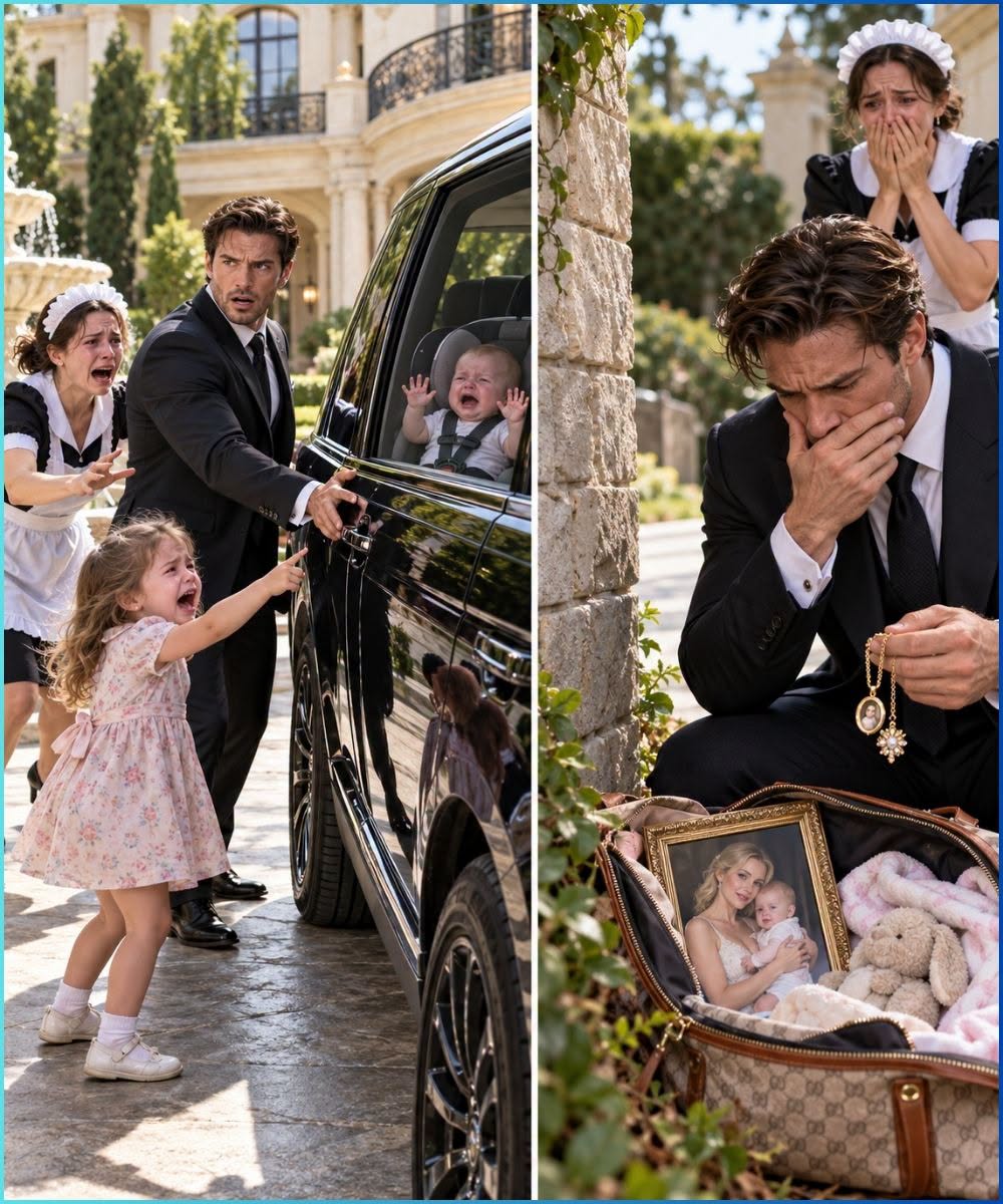 The maid's four-year-old screamed that his baby was locked in a hot car, and what the mafia boss found by the wall shattered his family