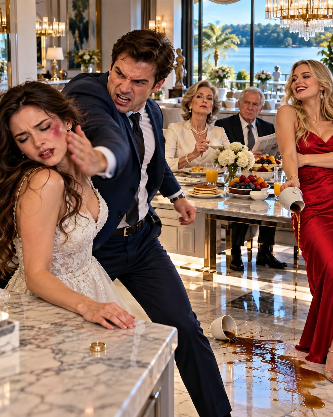 Less Than 48 Hours After Our Wedding, My Husband Struck Me for Asking His Sister to Wash Her Own Dishes—None of Them Realized They Had Just Crossed the Wrong Woman.