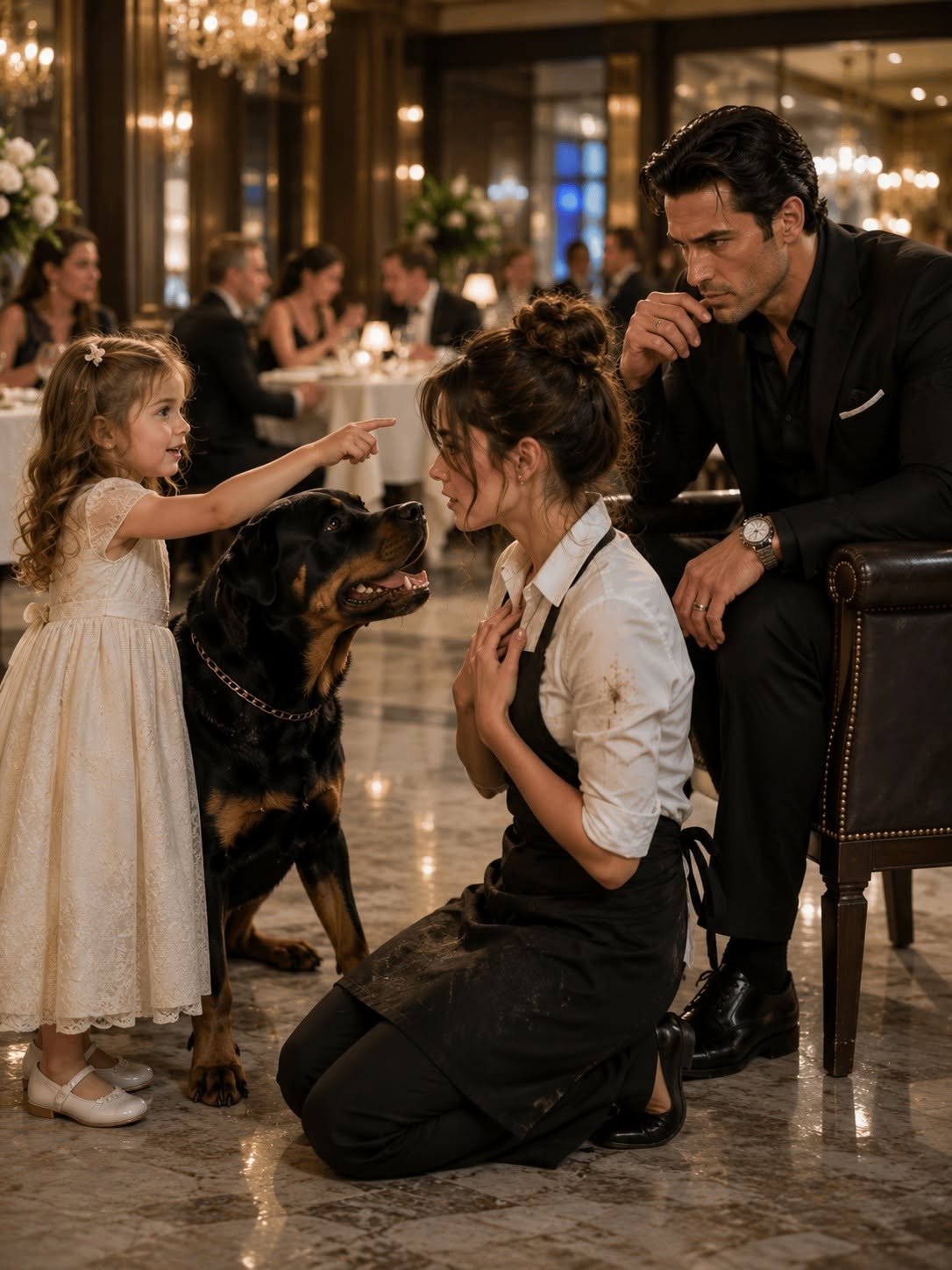 Pick Any Woman You Want, The Mafia Boss Said — But His Dog Led The Girl To A Poor Waitress Instead