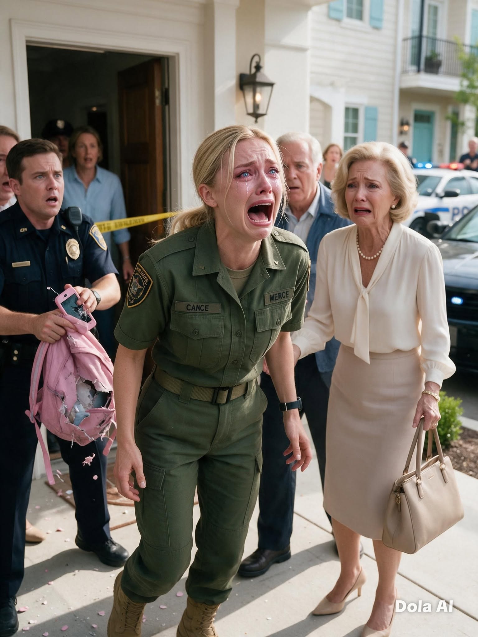 My neighbor called me at work: “Your daughter slipped a note under my door and said you needed it immediately.” It read, “I forgot my red shoes.” That was our SOS code. I called 911 and drove straight from base.