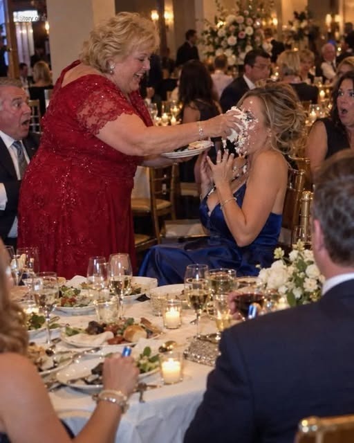 llMy MIL smeared my birthday cake all over my face in front of 70 guests and laughed, calling it a "family tradition" — then my husband did something that wiped the smile off her face.