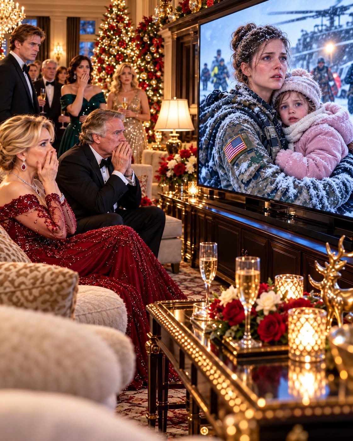 My father told me not to come home for Christmas because my Army career might “overshadow” my stepbrother’s promotion. So I quietly canceled my flight and volunteered for overnight duty—never imagining that hours later, my father’s Christmas guests would watch the national news and discover exactly where I had spent Christmas Eve.