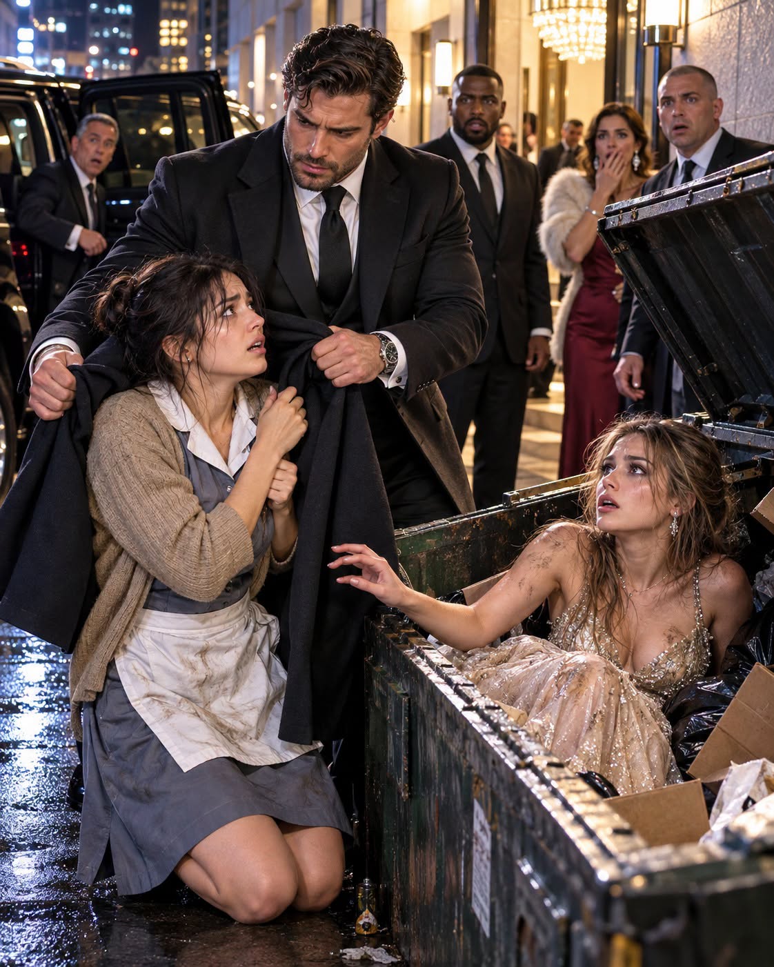 "Poor Maid Finds the Mafia Boss’s Missing Daughter in a Dumpster—Then He Makes a Shocking Decision