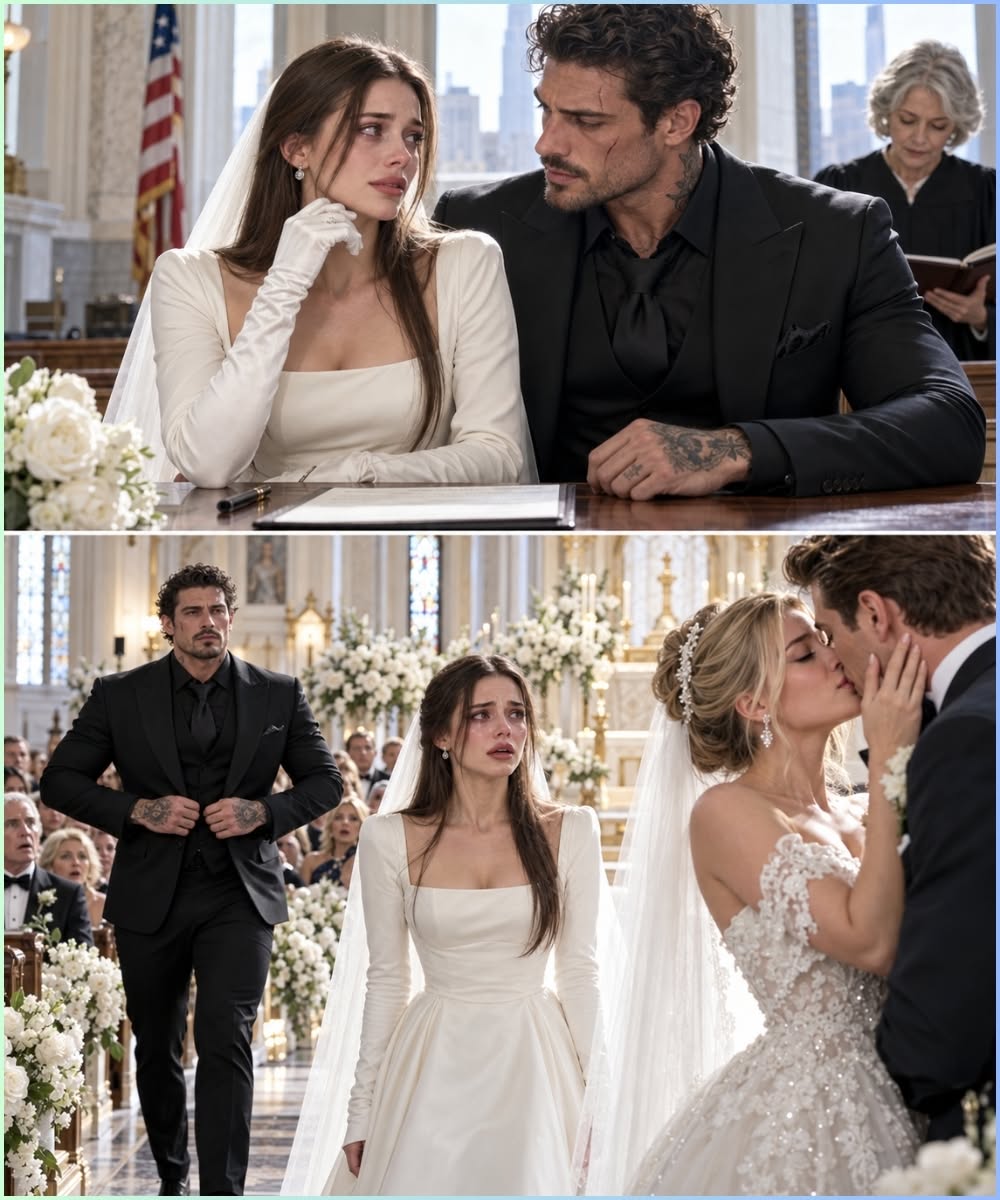 My fiancé kissed my sister at the altar, never knowing I had married the mafia boss he feared that morning.