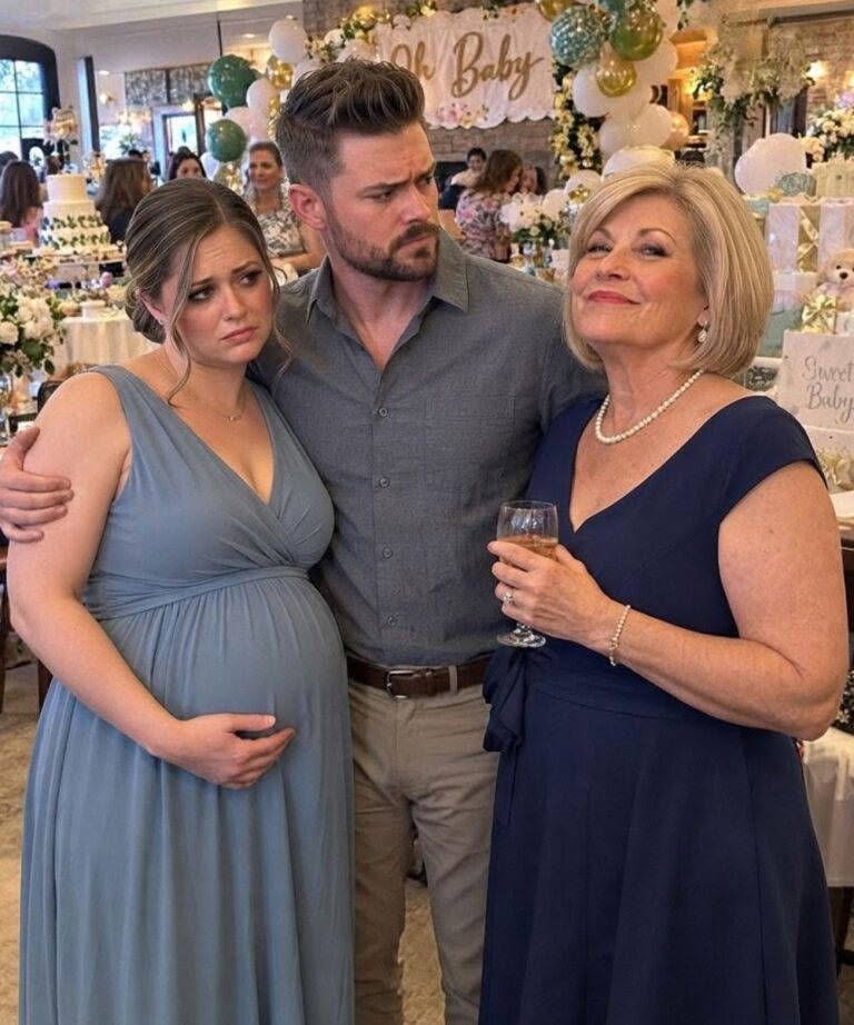 "My mother-in-law completely took over my baby shower, ignored every single request I'd made, and turned what was supposed to be a celebration of my pregnancy into an event honoring herself. I tried desperately to keep the peace, but when she announced my unborn son's name without our permission, my husband Levi stood up, walked across the room, and did something that left nearly forty guests speechless.