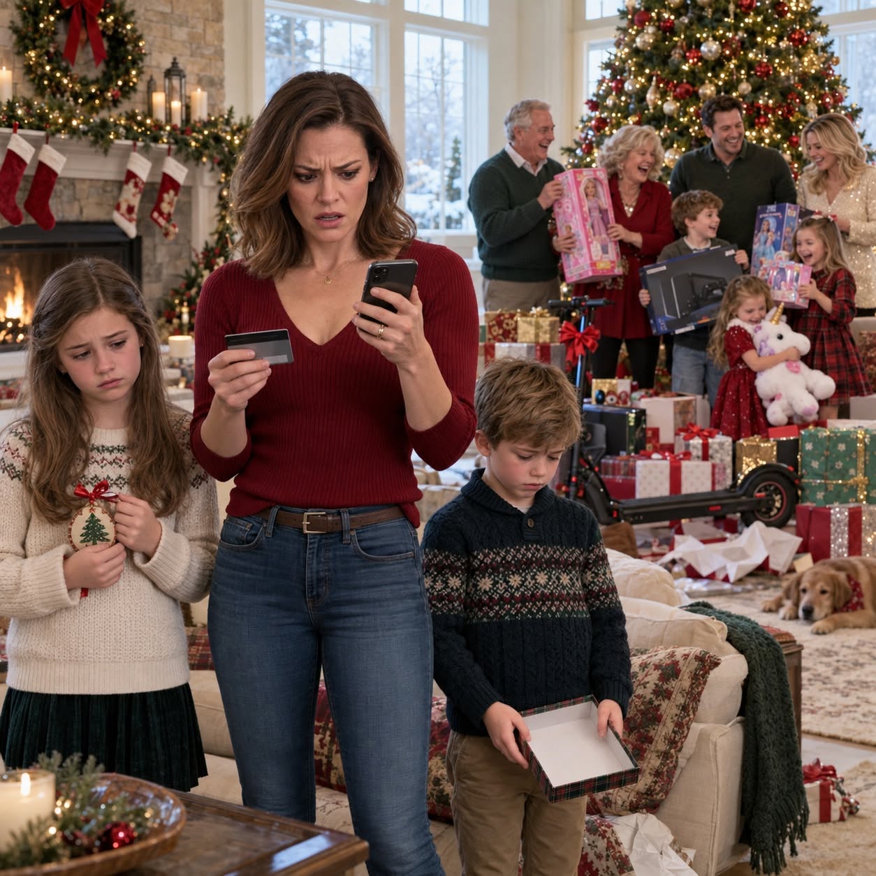 $0. That’s What My Parents Spent on My Kids for Christmas. $11,400 Is What They Spent on My Brother’s Three Kids—Using My Credit Card. I Stayed Quiet Until Monday.
