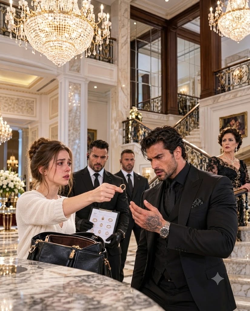 He Ordered His Wife Searched for Stolen Diamonds—Then She Took Off Her Wedding Ring and Walked Away