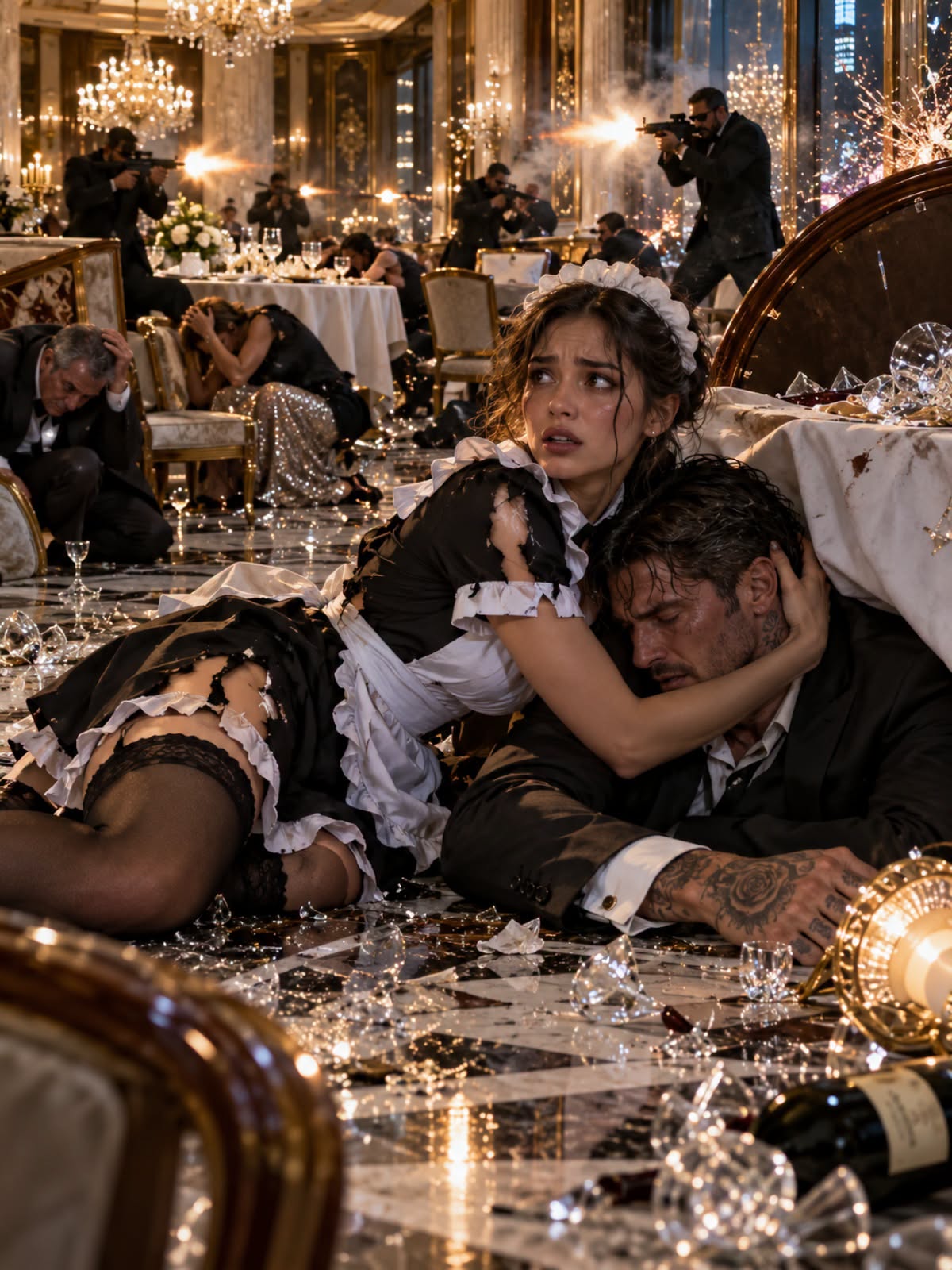 The Mafia Boss Was Seconds From Disaster—Then a Waitress Stepped Between Him and the Threat