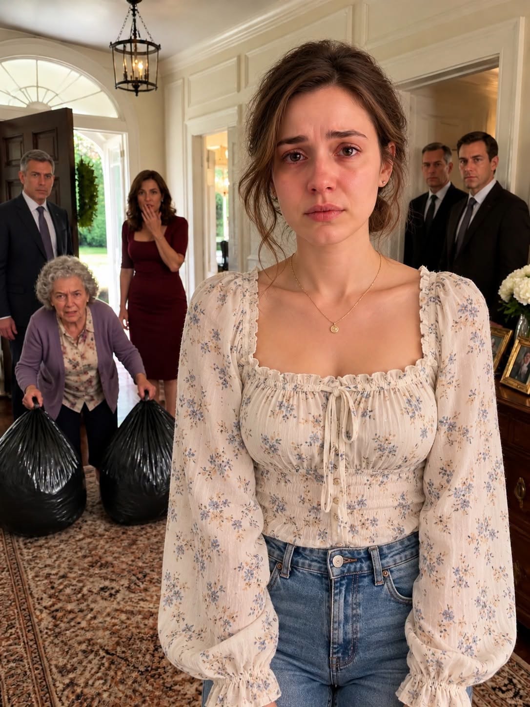 My parents abandoned me at Grandpa’s house when I was five and never came back. The morning after his funeral, they showed up with a moving truck. My sister stepped inside, looked around the house, and casually said, “I’ll take the master bedroom.”