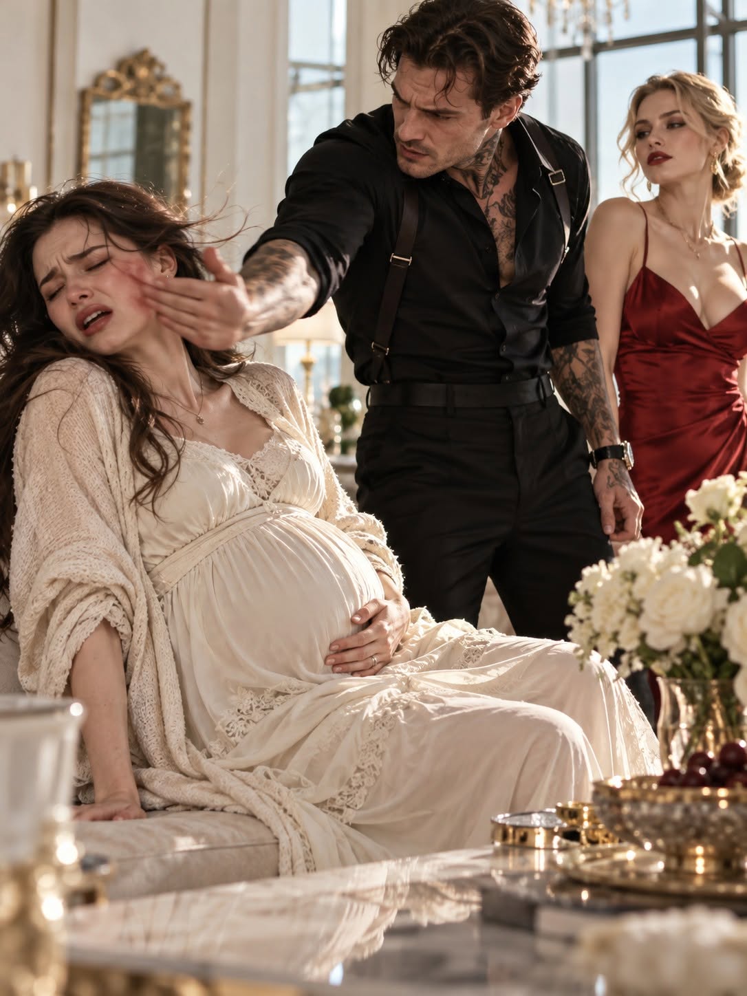 The Mafia Boss Slapped His Pregnant Wife to Defend His Mistress—By Sunrise, She Was Gone