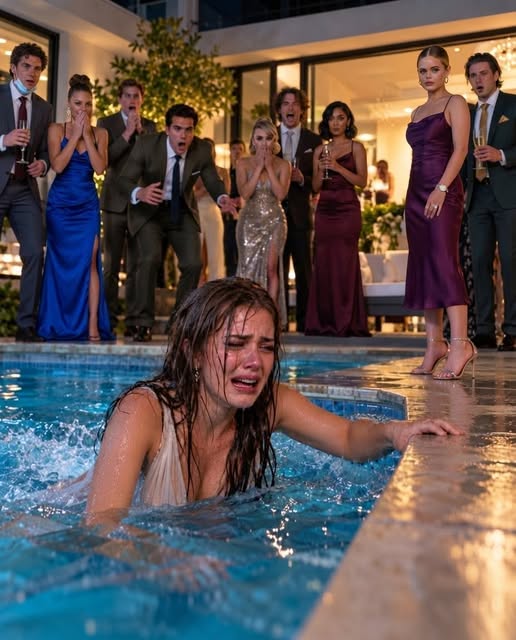 “Oh, come on! It was just a joke!” my sister Vanessa laughed as two guests pulled me from the swimming pool.